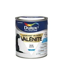 Laque valénite mat 2 l base white