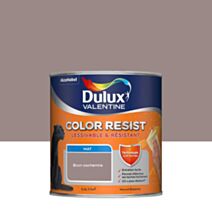 Peinture Murs Plafonds Boiseries Color Resist Brun Cachemire Mat 0,5L - DULUX VALENTINE