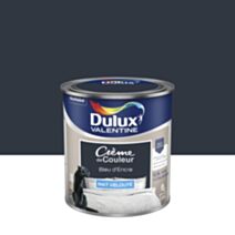 Peinture murs et boiseries Crème de Couleur Mat Bleu d’Encre 0,5L - DULUX VALENTINE