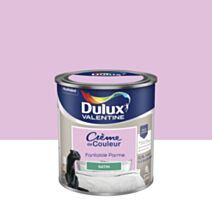 Peinture murs et boiseries Crème de Couleur Satin Fantaisie Parme 0,5L - DULUX VALENTINE