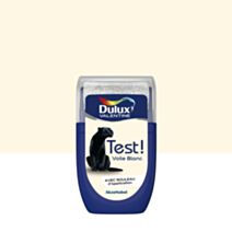 Testeur de Peinture Crème de Couleur Voile Blanc 30ml - DULUX VALENTINE