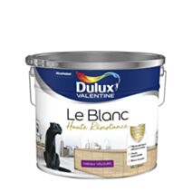 Peinture intérieure Haute Resistance Blanc Velours 10 L - DULUX VALENTINE