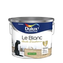 Peinture intérieure Haute Resistance Blanc Satin 10 L - DULUX VALENTINE