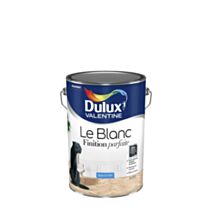 Peinture Le Blanc Finition Parfaite Mat Base White 5L - DULUX VALENTINE