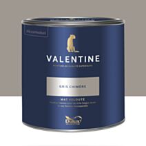 Peinture Valentine Mat Velouté Gris Chimère 2L- DULUX VALENTINE
