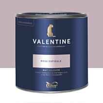 Peinture Valentine Mat Velouté Rose Espiègle 2L- DULUX VALENTINE