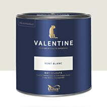 Peinture Valentine Mat Velouté Vent Blanc 2L- DULUX VALENTINE