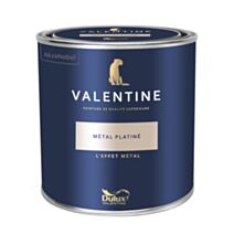 Peinture Valentine Métal Platiné 1L- DULUX VALENTINE