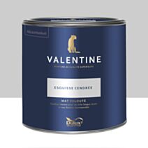 Peinture Valentine Mat Velouté Esquisse Cendrée 2L- DULUX VALENTINE