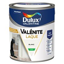 Peinture Boiseries Laque Acrylique Valénite Blanc Satin 2L - DULUX VALENTINE
