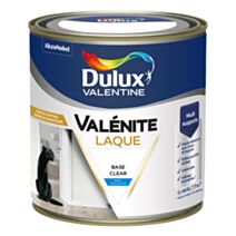 Peinture Boiseries Laque Acrylique Valénite Base Clear Mat 465Ml - DULUX VALENTINE