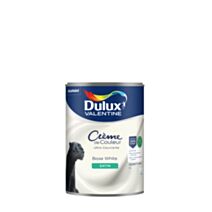 Peinture Crème de Couleur Biosourcé - Base White - Satin - 1L - DULUX VALENTINE