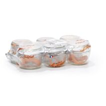 6 Terrines Super 125gr Ø70mm - LE PARFAIT