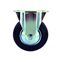 Roulette fixe à platine diamètre 125 mm