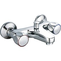 Mélangeur bain-douche konfort chrome -  ROUSSEAU