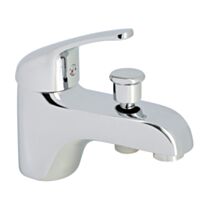 Mitigeur bain-douche Monotrou NF chrome - ROUSSEAU