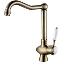 Mitigeur d'évier Cook vieux bronze - ROUSSEAU