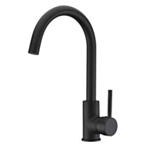 Mitigeur évier Ilo noir - ROUSSEAU SANITAIRE