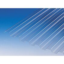 Plaque PVC Transparent Onde Greca L.2,50xL.1,09m 