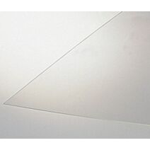 Verre synthétique 2mm intérieur et extérieur L.2xL.1m Clair lisse