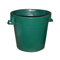 Poubelle d'extérieur sans couvercle - 50 L vert - EDA