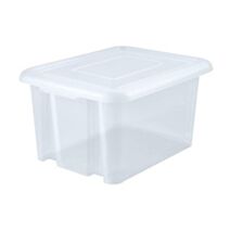 Bac de rangement avec couvercle 55 l 60 x 44 x 30
