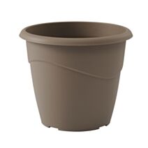 Pot non percé marina D18cm 2L taupe - EDA
