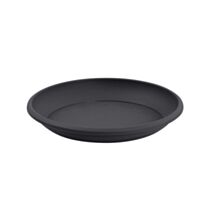 Soucoupe ronde marina D17cm gris pour pot D20cm - EDA