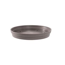 Soucoupe Toscane Ø22,5cm Taupe - EDA