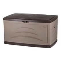 Coffre de rangement de jardin Serena 500L taupe