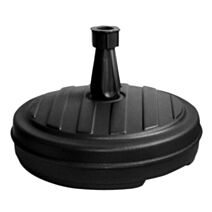 Pied de parasol rond 13l à remplir gris anthracite