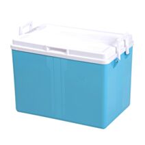 Glacière 56 x 37 x 42 cm bleu turquoise 52L - EDA