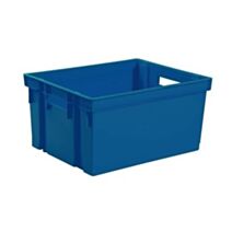 Bac manutention 30l superposable 44x34,5x23,5cm bleu minéral - EDA