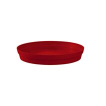 Soucoupe Toscane Ø22,5cm Rouge - EDA
