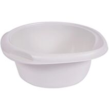 Cuvette bassine ronde polypropylène blanc cérusé 12L EDA