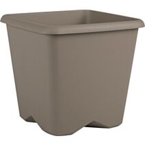 Pot Carré Chorus 23,7L Taupe