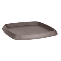 Soucoupe Carrée Chorus 36,2x36,2cm Taupe