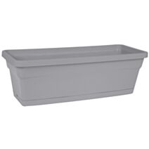 Jardinière style 10,5L gris béton - EDA