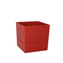 Pot Aquaduo Carré 19,3x19,3cm Gris Anthracite