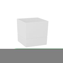 Pot Aquaduo Carré 24,3x24,3cm Blanc Ivoire