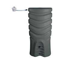 Récupérateur eau de pluie+collecteur 550L anthracite - EDA