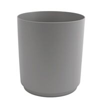 Cache-pot Alba 12,5cm 1,5L gris souris - POETIC