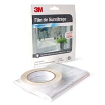 Film de survitrage fenetre transparent 4x1.50m - 3M