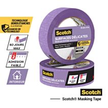 Adhésif de masquage surfaces délicates 41mx24mm - SCOTCHBLUE™