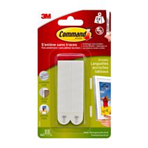 8 languettes tableau blanc GM - 3M COMMAND