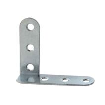 1 équerre contre coudée 60x60x1.5mm acier zingué droite - VYNEX