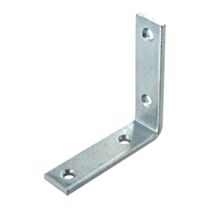1 équerre de renfort 70x70x4mm acier zingué - VYNEX