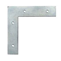 1 équerre de fenêtre 190x190x2mm acier zingué - VYNEX