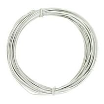 Fil à linge plastifié blanc d2,2mm 15m