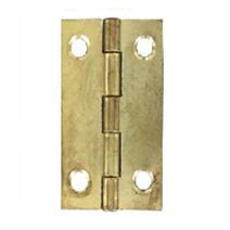 4 charnières de meuble 25x18 acier laitonné - VYNEX